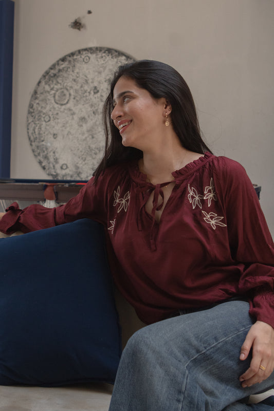 The Mulberry Blouse