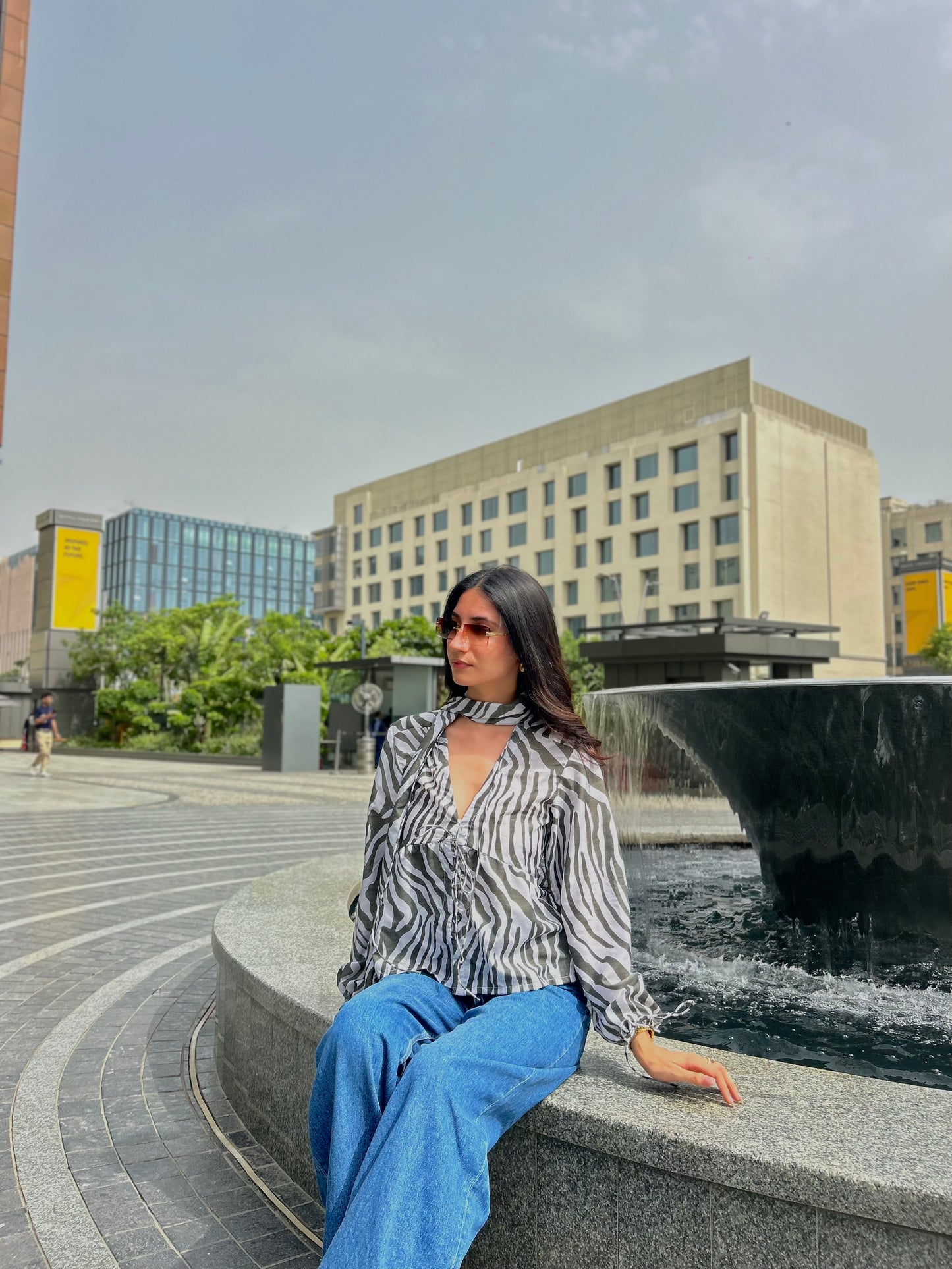 The Cosmopolitan Blouse