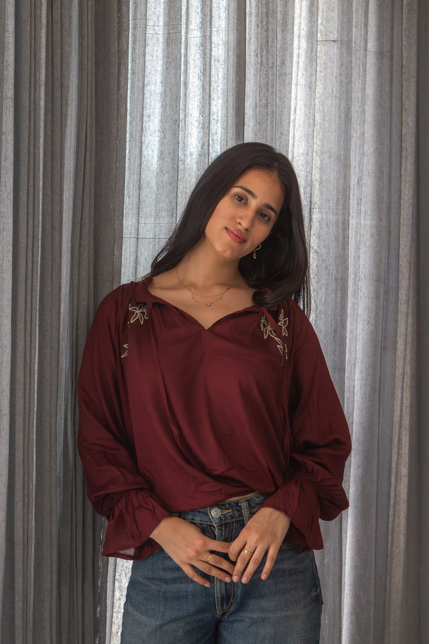The Mulberry Blouse