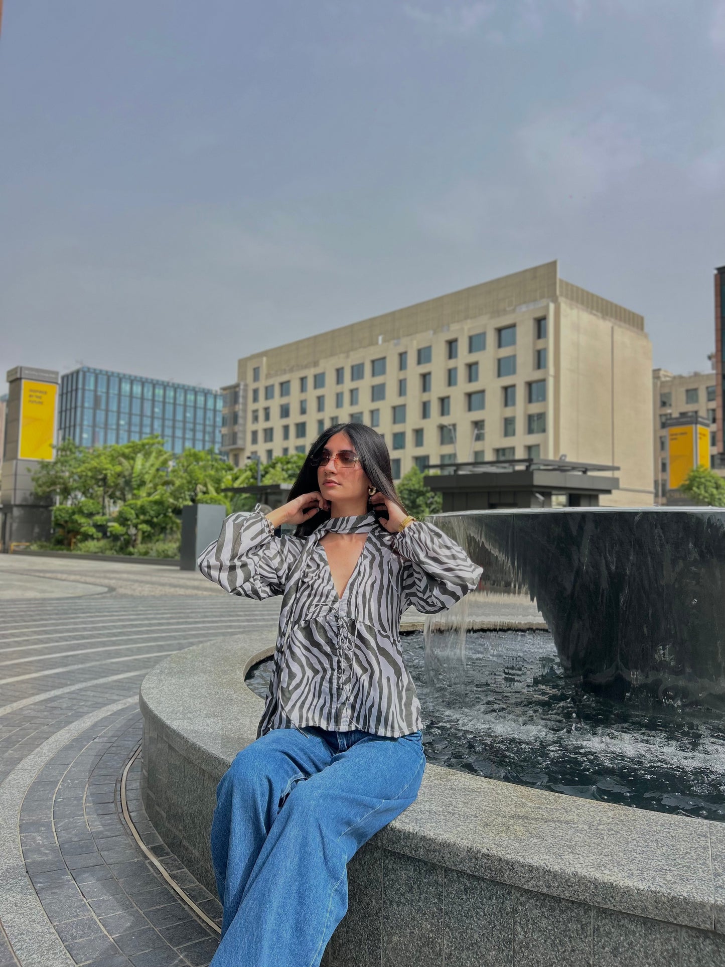 The Cosmopolitan Blouse